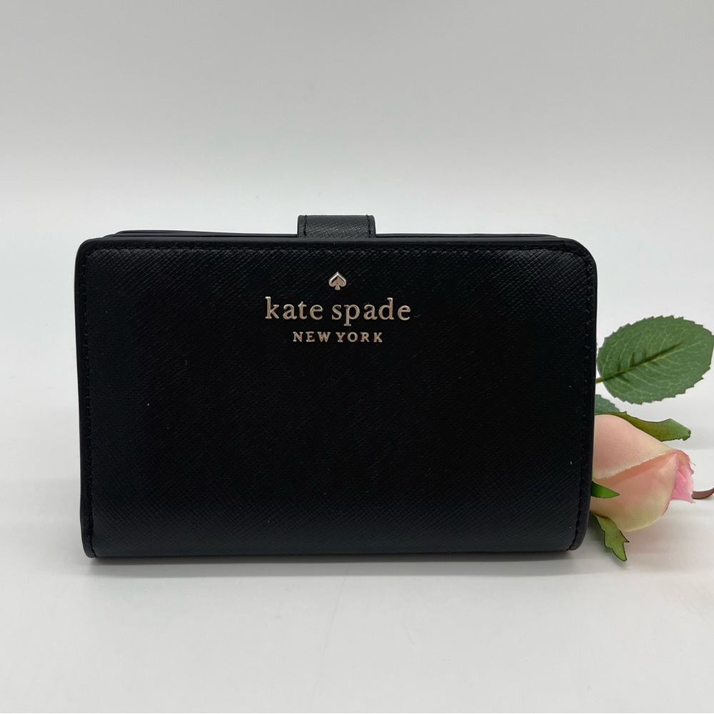 Kate Spade Staci Medium Compact Bifold Wallet - Picture 2 of 7
